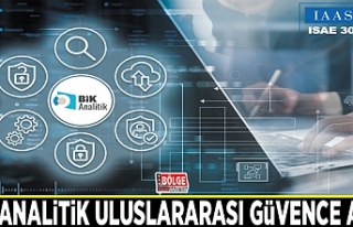 BİK Analitik uluslararası güvence aldı