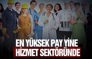 İstihdamda en yüksek payı hizmet sektörü oluşturdu