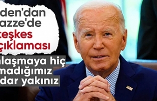 Joe Biden’den Gazze açıklaması