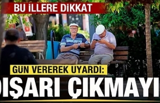 Meteoroloji gün vererek uyardı: Dışarı çıkmayın!