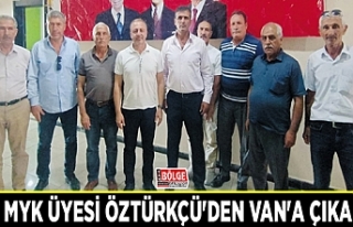 MHP MYK Üyesi Öztürkçü’den Van’a çıkarma