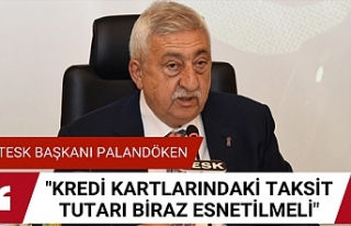 Palandöken: Kredi kartlarındaki taksit tutarı biraz...