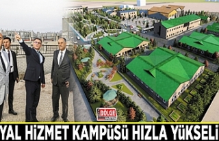 Sosyal Hizmet Kampüsü hızla yükseliyor