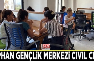 Süphan Gençlik Merkezi cıvıl cıvıl