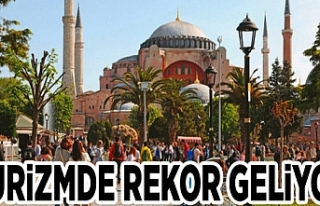 Turizmde rekor geliyor