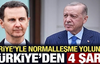 Türkiye'den Suriye'yle normalleşme açıklaması