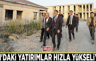 Van'daki yatırımlar hızla yükseliyor