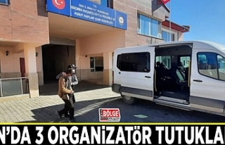 Van’da 3 organizatör tutuklandı