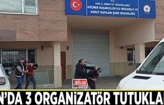 Van’da 3 organizatör tutuklandı