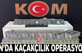 Van’da kaçakçılık operasyonu