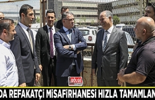 Van’da refakatçi misafirhanesi hızla tamamlanıyor