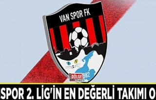 Vanspor 2. Lig'in en değerli takımı oldu