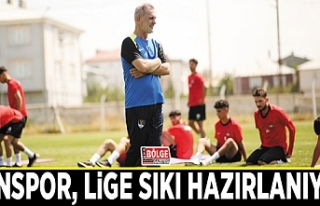 Vanspor, lige sıkı hazırlanıyor