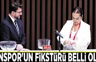 Vanspor'un fikstürü belli oldu