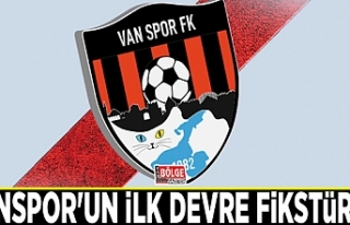 Vanspor'un ilk devre fikstürü…