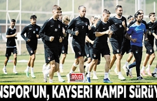 Vanspor'un, Kayseri kampı sürüyor