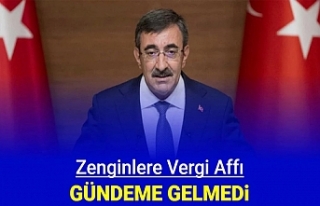 Yılmaz: 'Zenginlere vergi affı' gündeme...