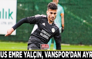 Yunus Emre Yalçın, Vanspor'dan ayrıldı