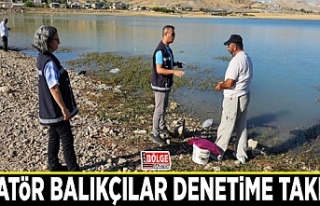 Amatör balıkçılar denetime takıldı