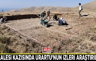 Kef Kalesi kazısında Urartu'nun izleri araştırılıyor