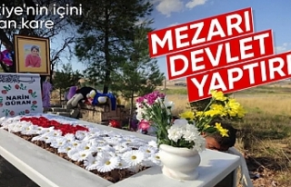 Narin Güran'ın mezarı yaptırıldı