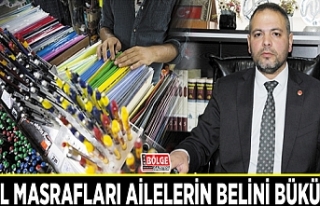 Okul masrafları ailelerin belini büküyor