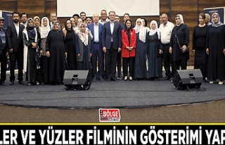 Sesler ve Yüzler filminin gösterimi yapıldı