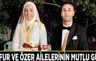 Tayfur ve Özer ailelerinin mutlu günü