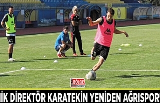 Teknik Direktör Karatekin yeniden Ağrıspor'da…