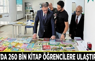 Van'da 260 bin kitap öğrencilere ulaştırıldı