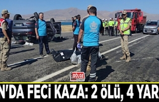 Van'da feci kaza: 2 ölü, 4 yaralı