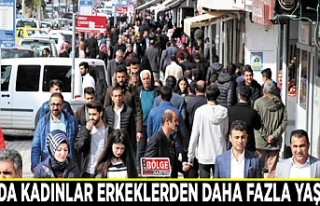 Van'da kadınlar erkeklerden daha fazla yaşıyor