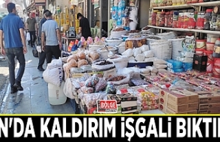 Van'da kaldırım işgali bıktırdı