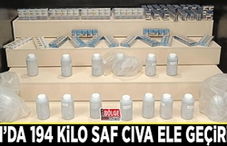 Van’da 194 kilo saf cıva ele geçirildi