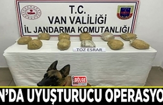 Van’da uyuşturucu operasyonu