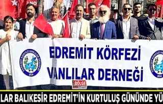 Vanlılar Balıkesir Edremit'in kurtuluş gününde...