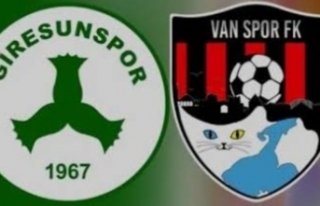 Vanspor, Giresunspor'la yenişemedi:1-1