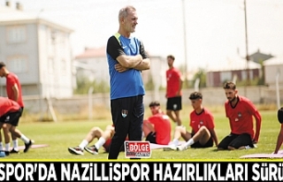 Vanspor'da Nazillispor hazırlıkları sürüyor