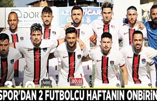 Vanspor'dan 2 futbolcu haftanın onbirinde...