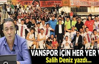 Vanspor için her yer VAN