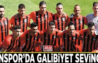 Vanspor’da galibiyet sevinci...