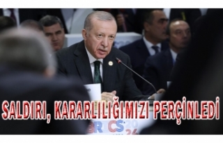 Erdoğan: Teröre karşı kararlılığımız perçinlendi