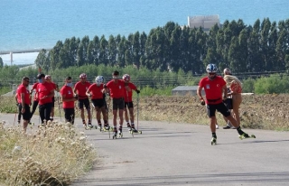 Milli sporcular kamp için Van'ı tercih etti