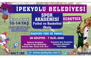 İpekyolu Belediyesi spor akademisi açıyor