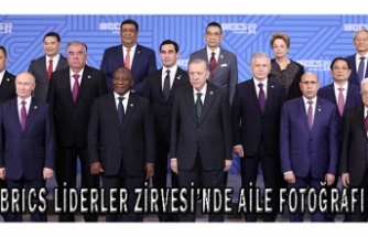 BRICS Liderler Zirvesi’nde aile fotoğrafı...